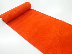 アンティーク　蝶模様織出し八寸帯地反物